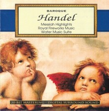 Baroque Handel CD, Sep-1996, Intersound New Sealed Ships 1st Class