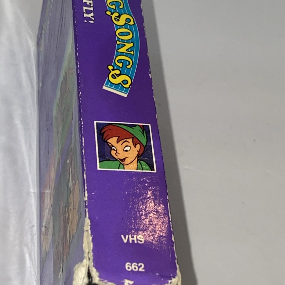 Disneys Sing Along Songs Peter Pan You Can Fly (VHS, 1993