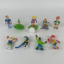 Lot of 9 Vintage Kids Club Burger King Happy Meal Figures Kids Meal Toys