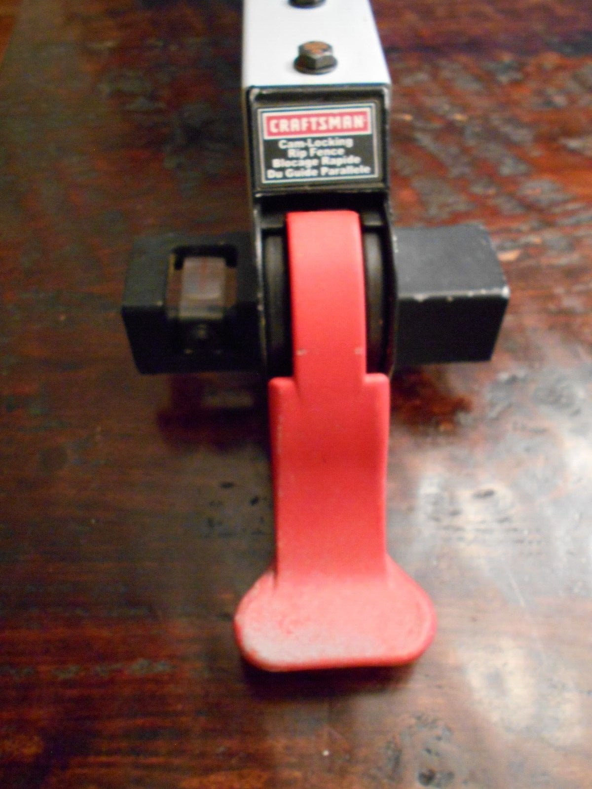 Craftsman 137. Series Benchtop Table Saw Quick Lock Cam Action Rip