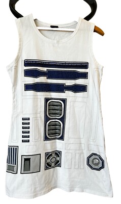 star wars r2d2 skater dress Star Wars R2 D2 Costume Skater Dress Size Small Cosplay Halloween Costume