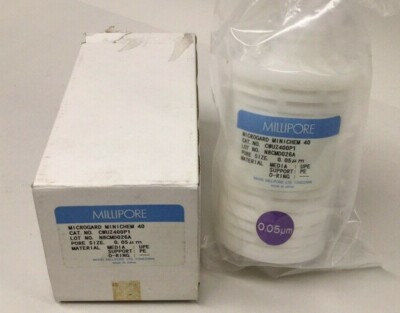 Millipore CWUZ400P1 Microgard Minichem 40 Filter 0.05µm Media UPE Support PE