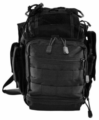 NcStar CVFRB2918B First Responder Utility Bag 7 Compartments Black VISM