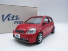 1:24 Toyota 1st Vitz RS Yaris RS color sample minicar super red Diecast CHN