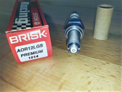 BRISK AOR12LGS Multipoint Upgrade Racing Spark Plugs Fits: Alfa Romeo Motors