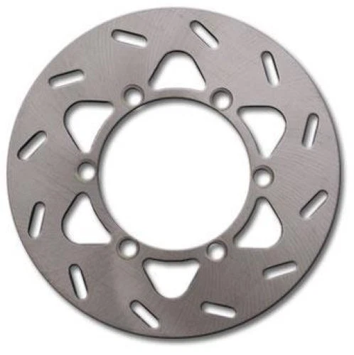 Rotor de disco trasero de acero inoxidable + pastillas de freno para Kawasaki KLX 650 R solo D1 (1996) Foto 2 de 3