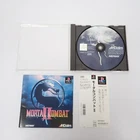 Mortal Kombat 2 II Play Station 1 PS1 Game Software Acclaim Sony used w/obi