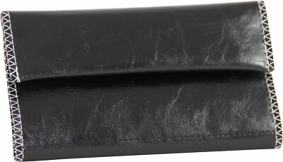 ATTUY Tabaktasche Burley, Drehertasche, Tabakbeutel, Drehtasche, schwarz
