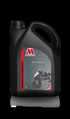 ZFS 4T 10w50 Motorcycle Engine Oil, exceeds JASO 2 (4 Liter)