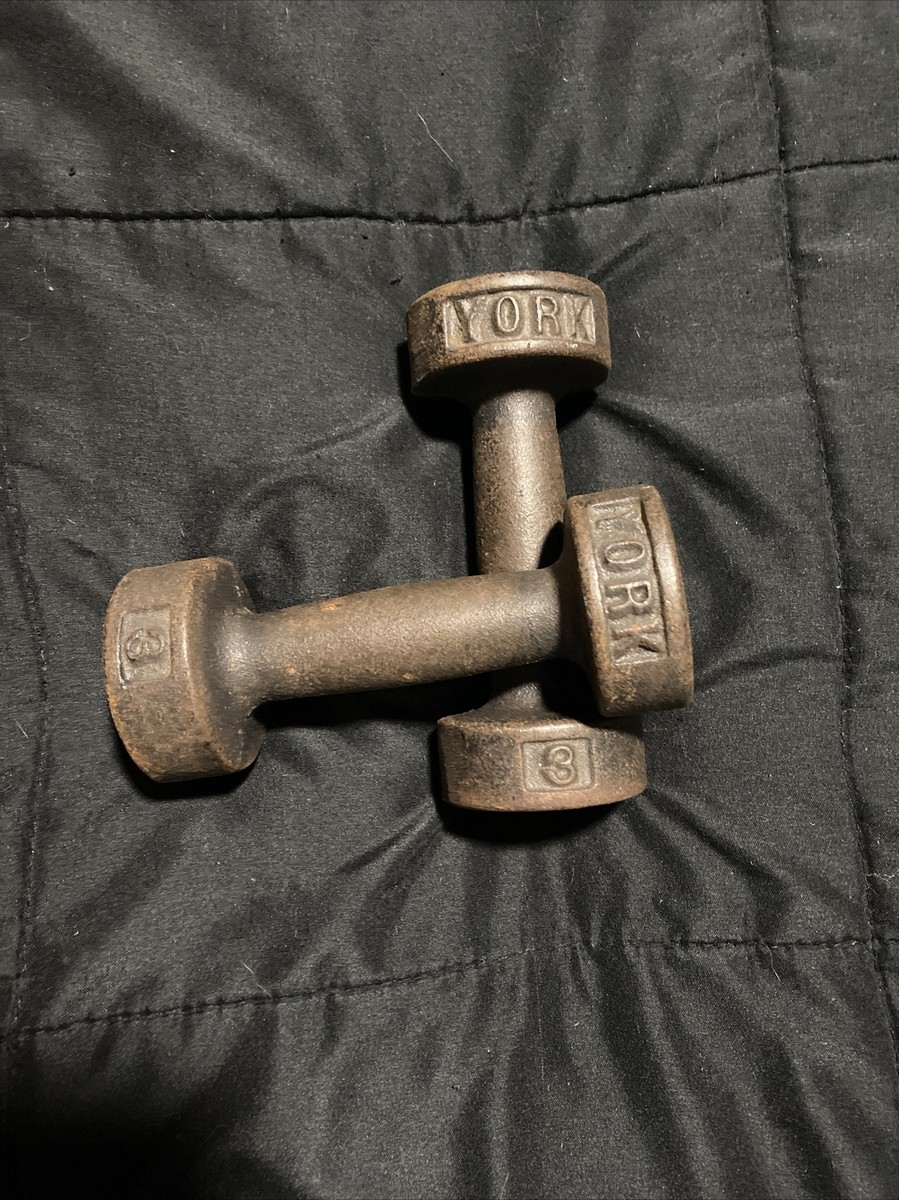 Disques Fonte Haltères Standard Plaques De Poids En Fonte YORK – Pour Haltères Standard 1 Pouce – Noires, Musculation Et Fitness Iron Rock