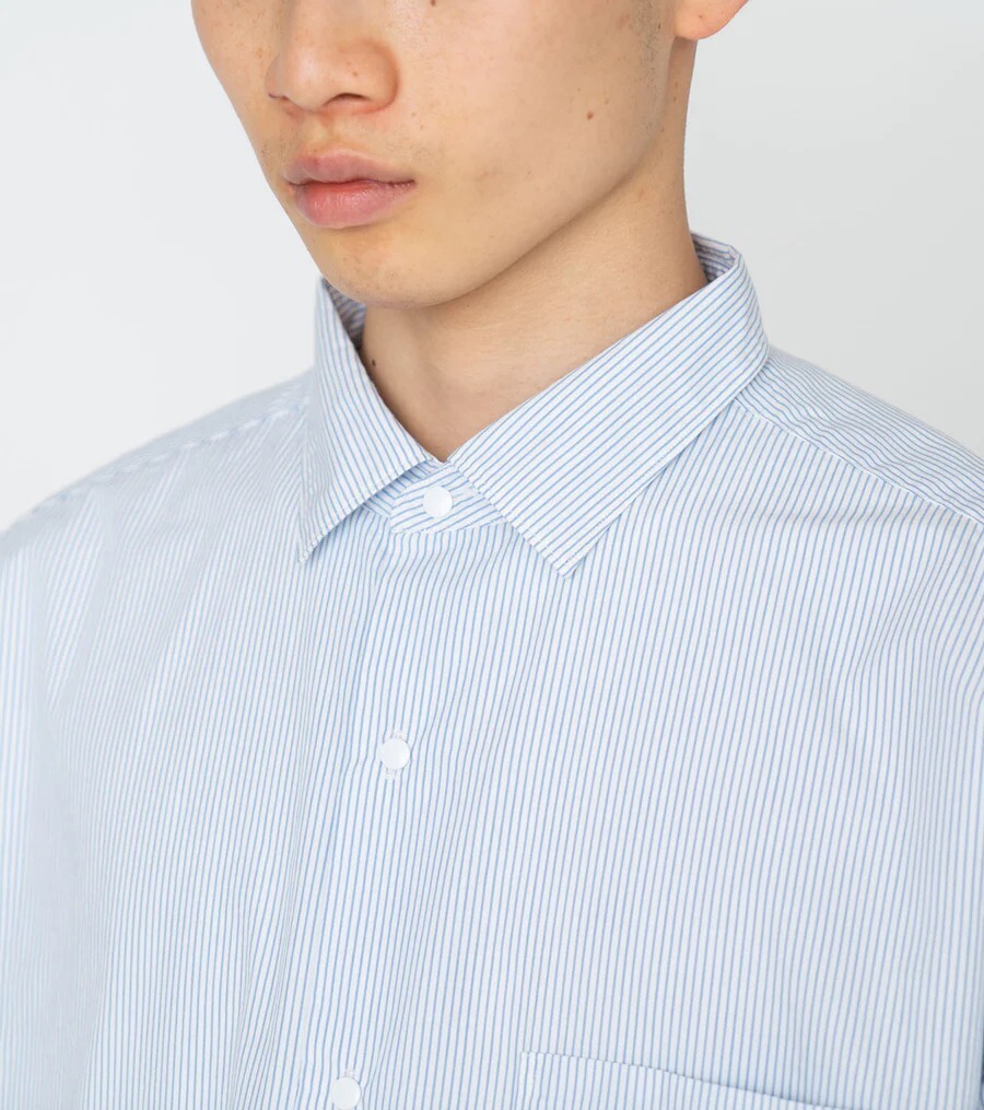 トップス nanamica Regular Collar Wind Shirt SX S Nanamica Regular Collar Wind Shirt | Apparel » Buy online now!