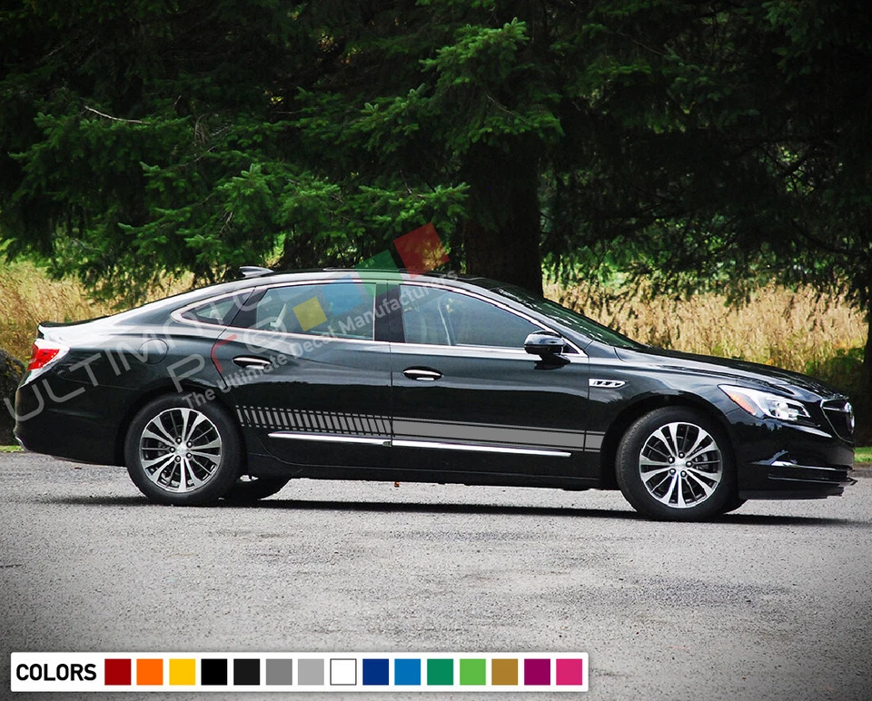 Decal sticker Stripe kit For Buick Lacrosse Graphics door bumper arm racing 2018 - Image 4 of 4