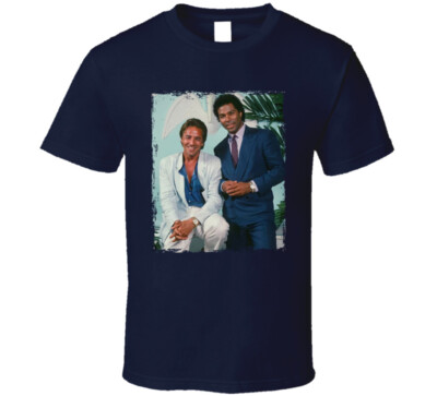 Miami Vice Crockett And Tubbs T Shirt