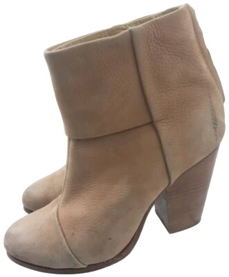 Rag & Bone Newbury Women's 39/9 Leather Bootie Boots 