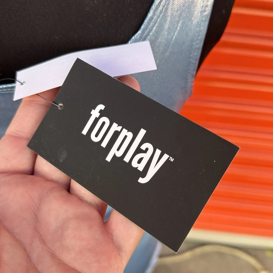 Forplay Romy High School Reunion Blue & Silver Y2K Dress Costume 551533 S/M - Image 2 of 4