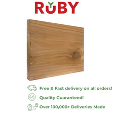 Cedar Planed 145mm x 19mm Board 6x1 Timber Cladding SAMPLE
