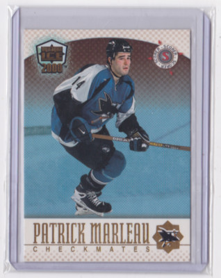 1999-00 PACIFIC DYNAGON ICE CHECKMATES CANADA INSERT PATRICK MARLEAU #29 SHARKS