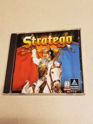 Stratego Computer Vintage 1998 Stratego PC Computer Game CD-ROM Strategy by Hasbro ...