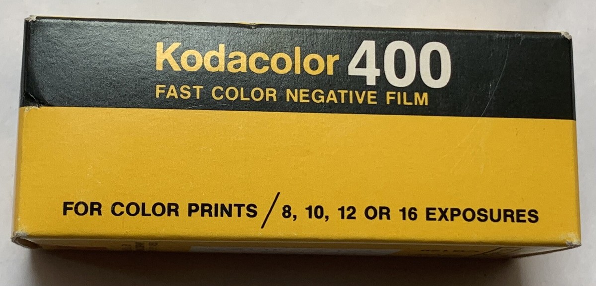 Vtg Kodak Kodacolor 400 Fast Color Negative Film, CG120, Expired