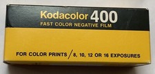 Vtg Kodak Kodacolor 400 Fast Color Negative Film, CG120, Expired 06/1984 NOS