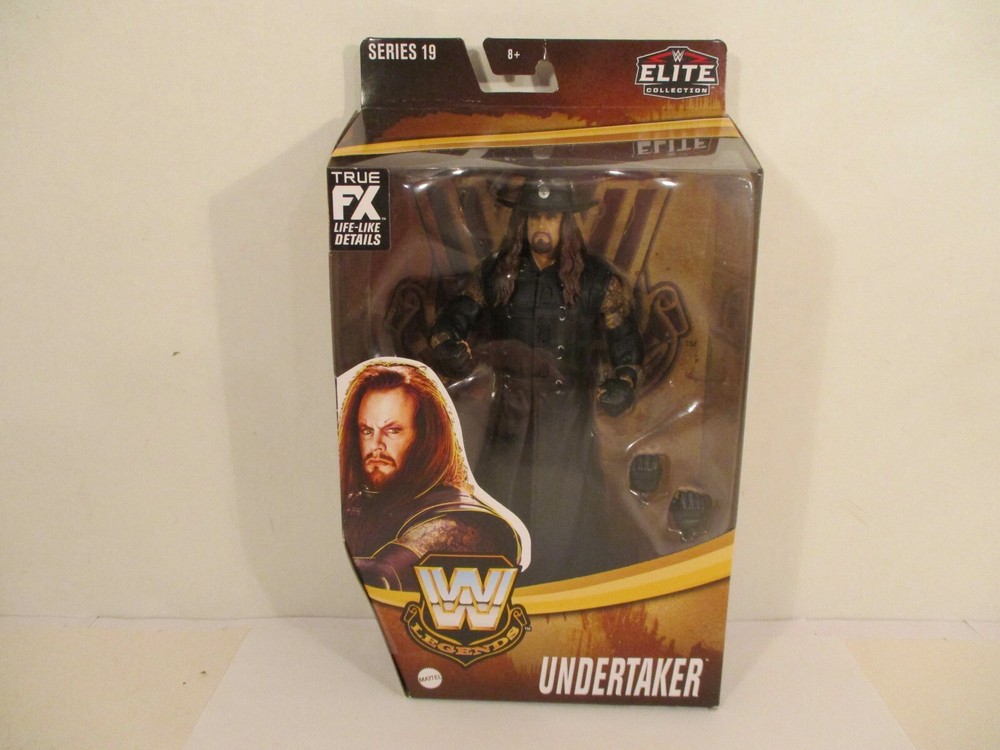 Undertaker Elite Collection Mattel Legends Series 19 wrestling figure WWF WWE