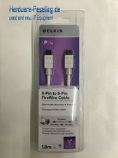 Belkin Câble FireWire 1394b 9-Pin Mâle 9-Pin Mâle 1,8 m Blanc NEUF