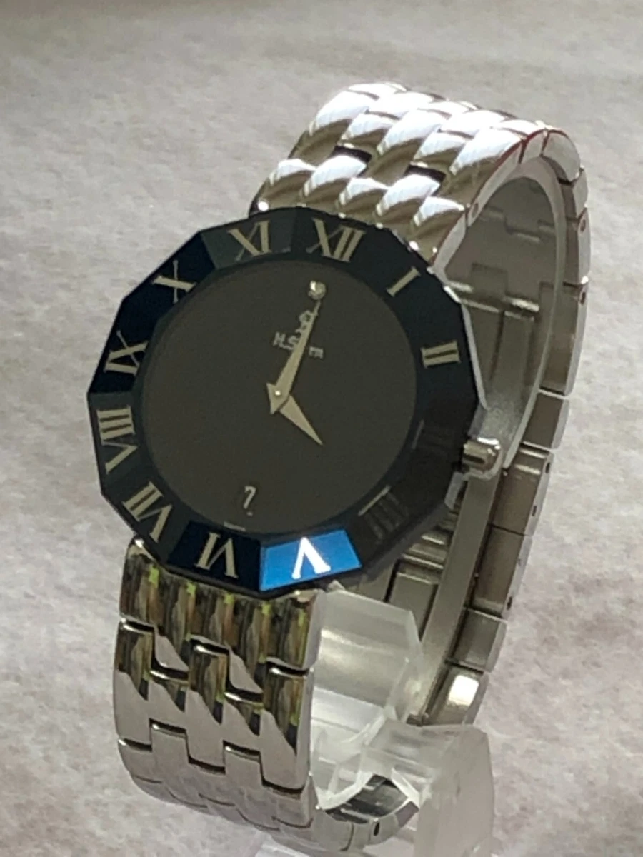 H stern men's shop sapphire watch