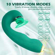 Bend Sucking Vibrator Clit Sucker Dildo Women G-spot Massager Sex Toy for Women