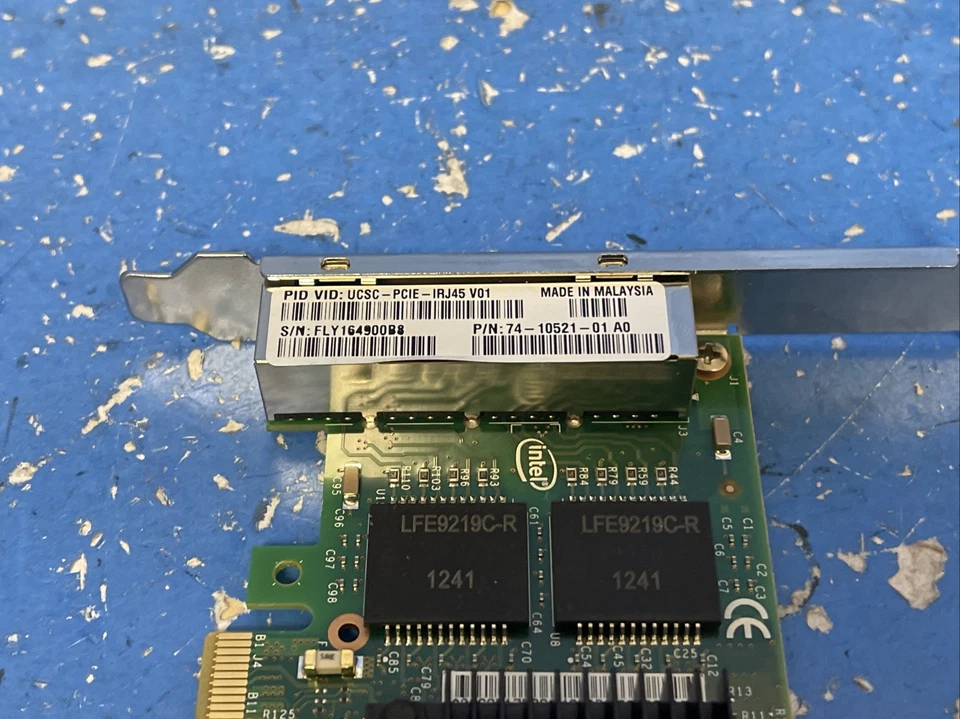 CISCO UCSC-PCIE-IRJ45 74-10521-01 INTEL I350 4-PORT 74-10521-01 - Image 2 of 4