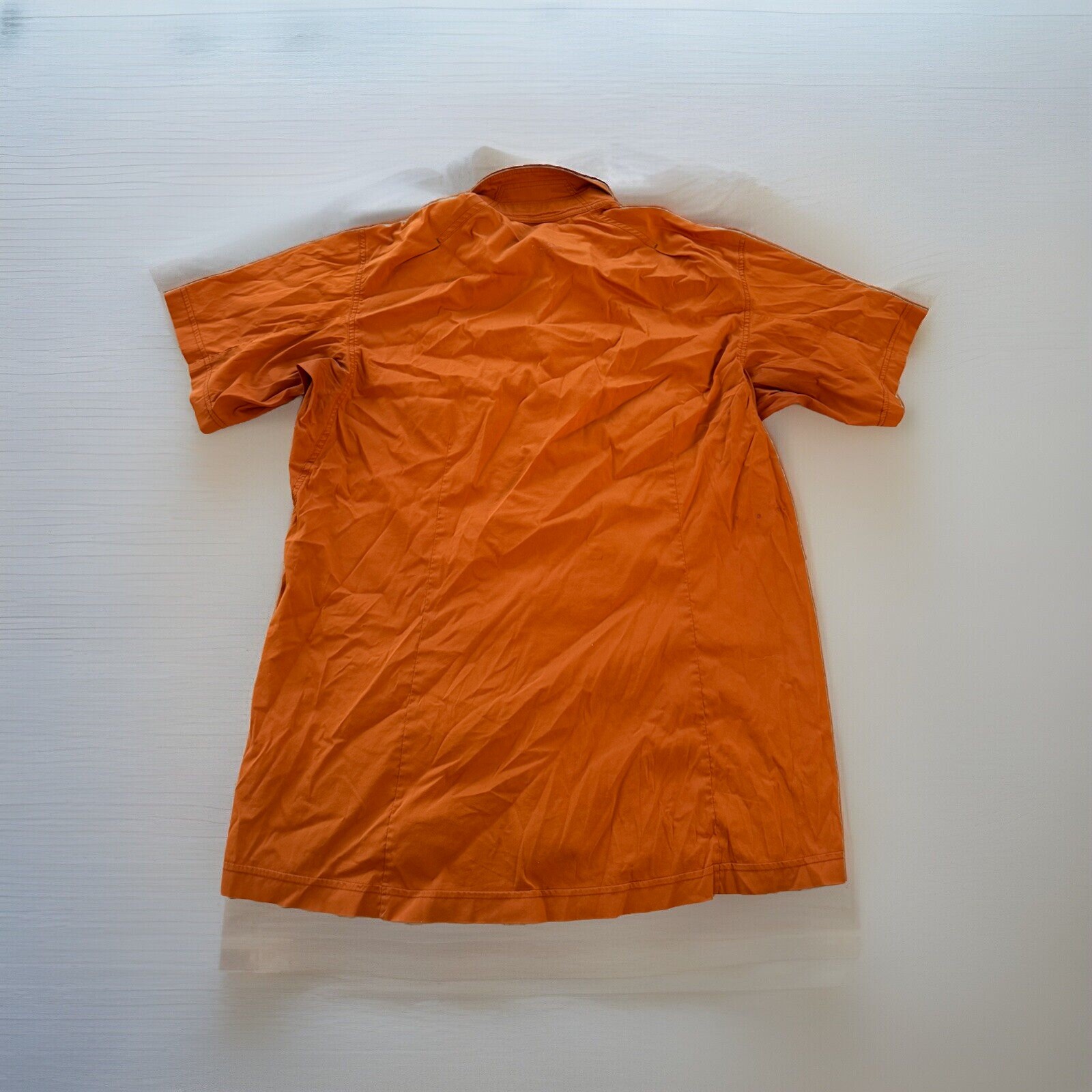 Camicia da uomo arancione Arc'teryx TRANSEPT elasticizzata SS taglia XL