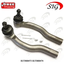 Left & Right Outer Tie Rod Ends for Ford Edge 2007-2014 2Pc