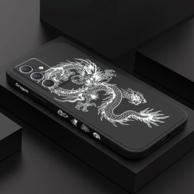Dragon Groaned Phone Case Cover For Samsung Galaxy A54 A34 A24 A16 A14 A73 A53