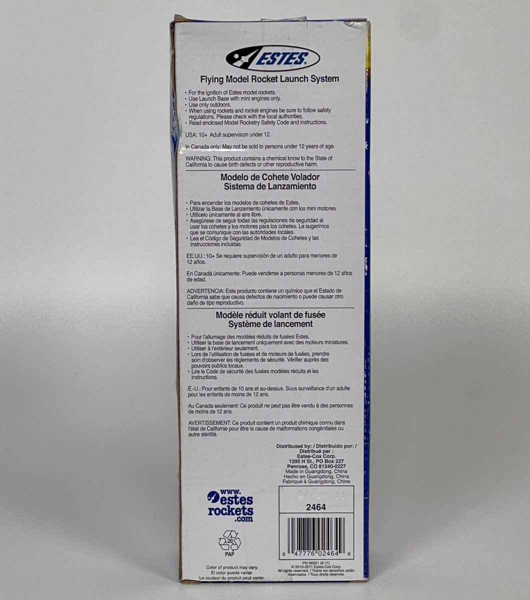 Drywall Sander Estes Jetliner Model Rocket Kit - Skill Level 1 With ...