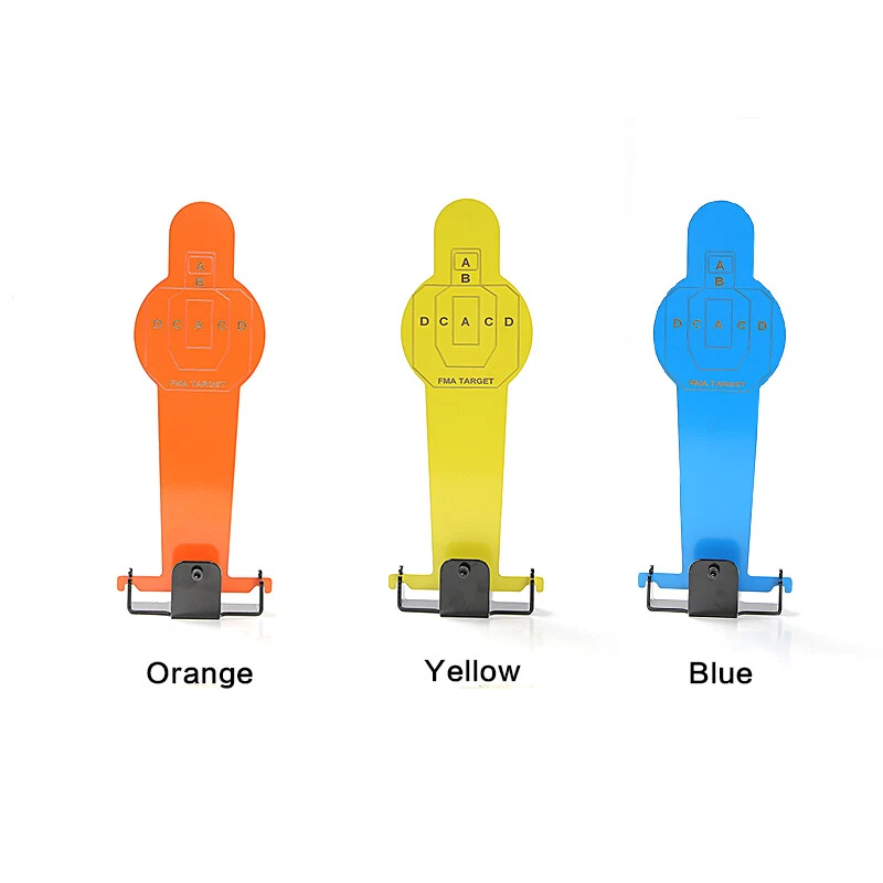 Objetivo de tiro al blanco de metal FMA puntería táctica entrenamiento acero estilo A - Imagen 3 de 4