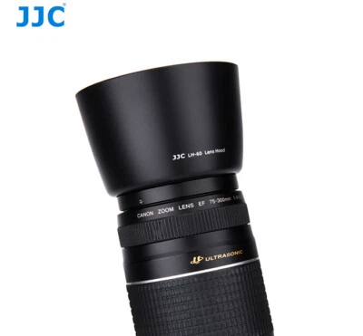 JJC Bayonet Lens Hood Shade As ET-60 For Canon EF 75-300mm EF-S 55-250mm f/4-5.6