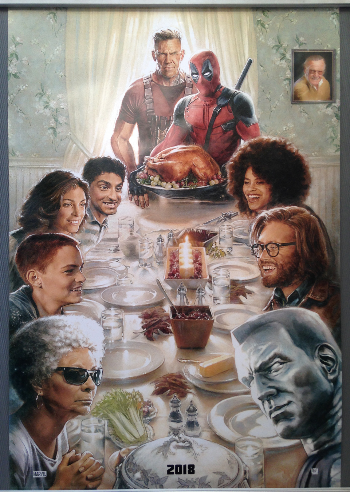 Cinema Poster: Deadpool 2 2018 (Thanksgiving One Sheet) Ryan Reynolds | Ebay