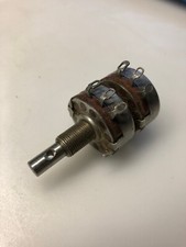 ALLEN-BRADLEY 3037A TYPE J DUAL-GANG POTENTIOMETER, About 31k and 84k ohm USA