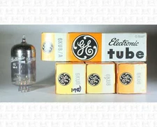 General Electric GE 6KU8 Vacuum Tubes Made In USA NOS Lot Of 4 +Box