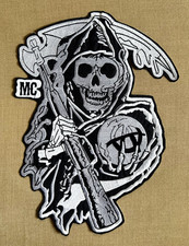 Grim Reapers Motorcycle Club Huge Jacket Patch