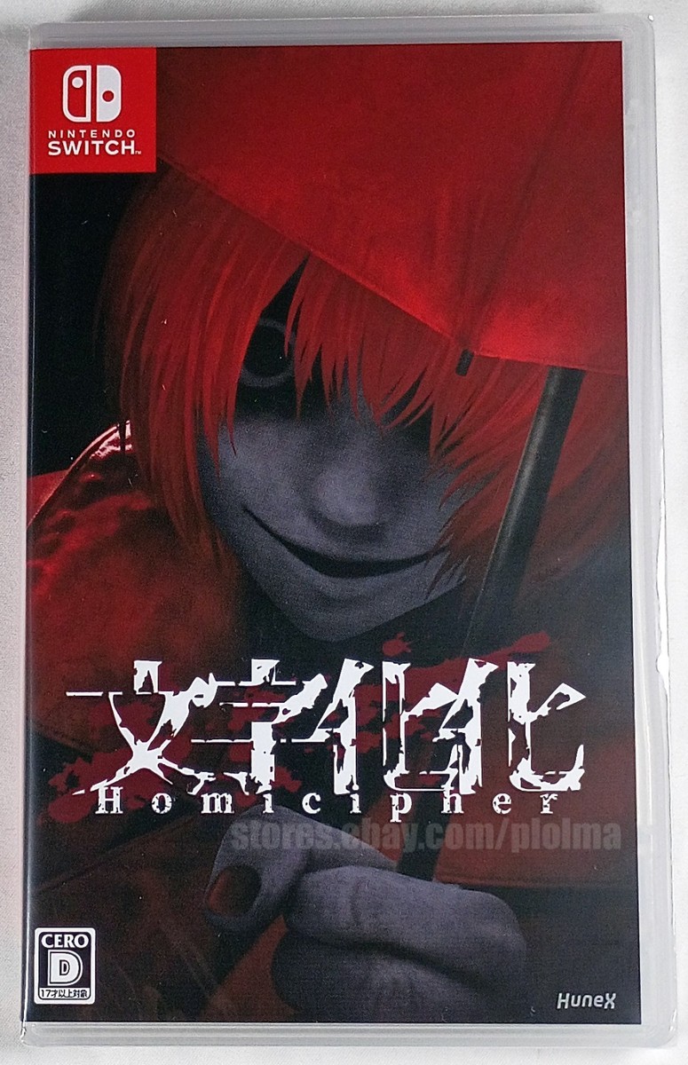 HOMICIPHER Brand New NINTENDO SWITCH Game JP Release, Ships from