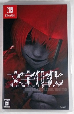 HOMICIPHER Brand New NINTENDO SWITCH Game JP Release, Ships from USA