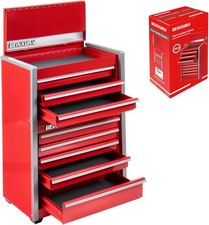 8-drawer Red Tool Box Heavy Duty Steel Stackable Tool Chest With Lockable Drawe 8-drawer Red Tool Box Heavy Duty Steel Stackable Tool Chest With Lockable Drawe