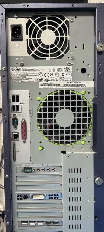 Sun Blade 2500 Red 2x 1.28Ghz CPU 4GB Ram XVR-600 73GB HDD CDROM Tested Post VTS - Image 3 of 4