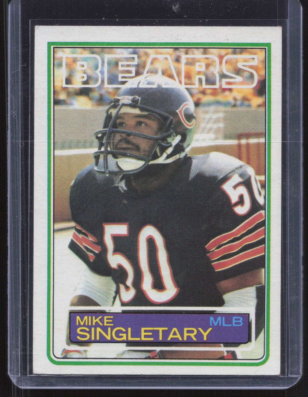 1983 Topps #38 Mike Singletary