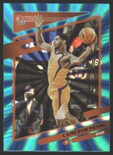 Cameron Payne #147 2021-22 Donruss Holo Teal Laser Phoenix Suns