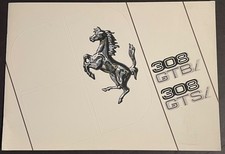Original 1983 Ferrari 308 GTBi/ GTSi  (US Version) Sales Brochure! #252/82