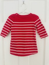 Baby Gap Pink And White Striped Dress With Diaper Cover 6-12 Months