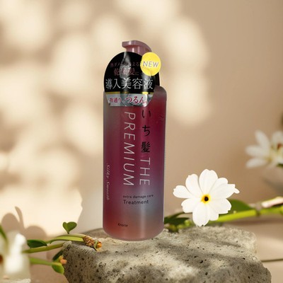 Silky Smooth & Damage Repair  Ichikami Extra Damage Treatment by Kracie   480 ml