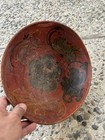 Antique Norwegian  Bowl Hand Carved Wood Rosemaling Treenware Folk Art — photo 3