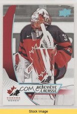 2019 Upper Deck Team Canada Juniors Blue Genevieve Lacasse #61 READ 3a3